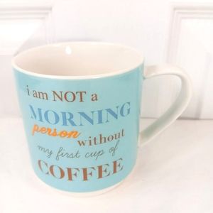 Coffee Lover Mug Cup 12 Oz Ceramic Gift NWOT